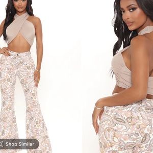 Fashion nova crop top.